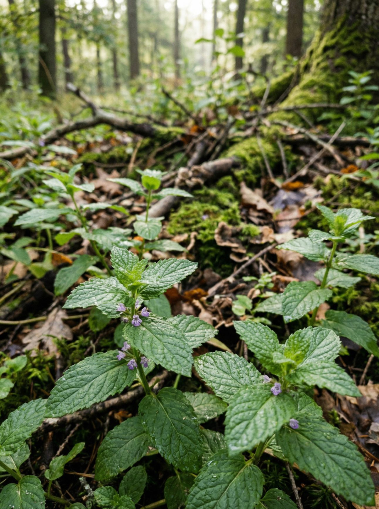 Herbstlaub & Minze Essenz — Herbstlandschaft
